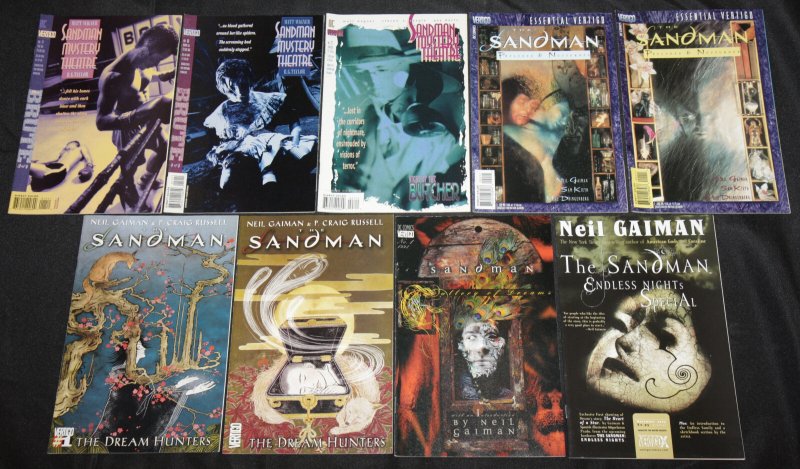 DC/Vertigo Copper-Modern SANDMAN TITLES 31pc Mid-High Grade Comic Lot VF-NM