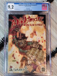 CGC 9.2 A Nightmare on Elm Street Paranoid #1 Red Foil Variant Comic Book 2005