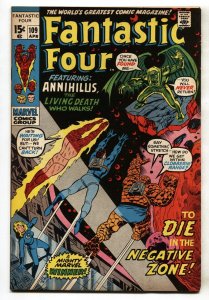 FANTASTIC FOUR #109--Annihilus--comic book--MARVEL -- FN+