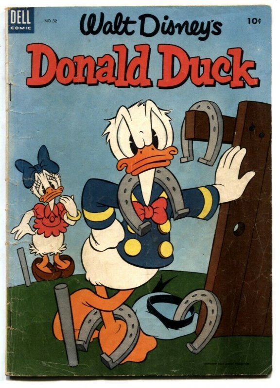 Walt Disney' Donald Duck #32 1953- Dell Comics VG