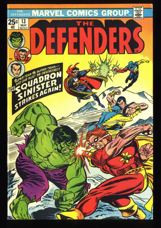 Defenders #13 VF+ 8.5