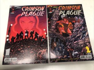 Crimson Plague (2000) Issues # 1 & 2 (VF) Complete Set George Perez story/art