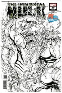 Immortal Hulk #20 SDCC 2019 Carnage-Ized Artist Variant (Marvel, 2019) NM