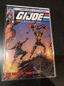 GI JOE #214 Variant Death of Snake Eyes IDW Comics