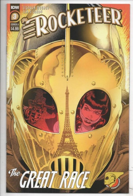 ROCKETEER Great Race #1 2 3 4, NM, Dave Stevens, Bettie Page, 2022, 1-4 set, A