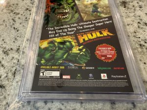 Ultimate Fantastic Four # 22 CGC Graded 9.8 Marvel Comic Book 1st Zombies JH22