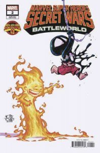 Marvel Super Heroes Secret Wars: Battleworld #2C VF/NM ; Marvel | Skottie Young 