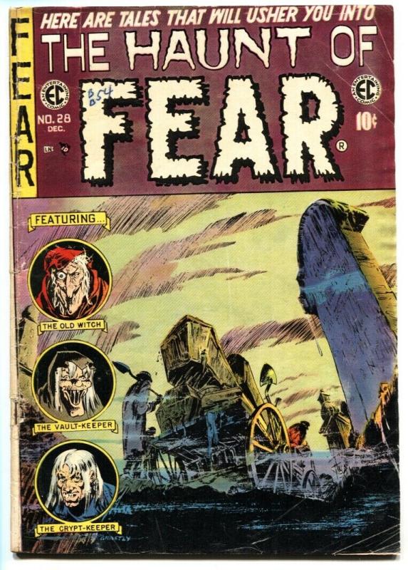 Haunt of Fear #28 comic book 1954- EC Horror-LAST ISSUE