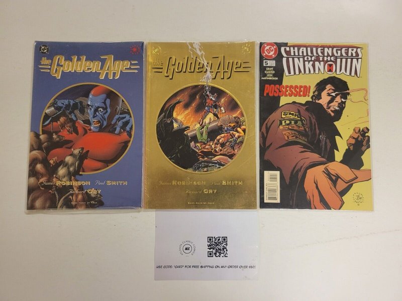 3 DC Comics #5 Challenger of the Unknown + #3 4 Golden Age 6 LP6