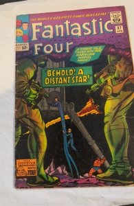 Fantastic Four #37 (1965)a distant star -mod tanning:foxxing edge wear cover