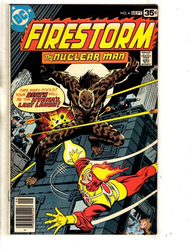 Lot Of 5 DC Comic Books Firestorm # 2 4 27 + Jonni Thunder # 1 3 JG7