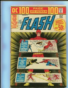 DC 100-PAGE SUPER SPECTACULAR #22 (FN) THE FLASH!! SUPER WEAPON SECRETS!! 1973