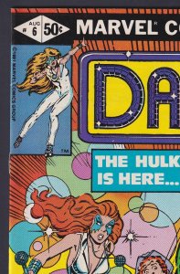 Dazzler #6 1981 Marvel 8.5 VF+ comic