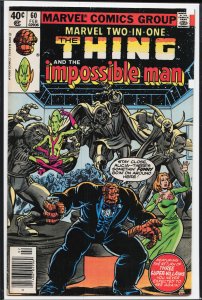 Marvel Two-in-One #60 (1980) Impossible Man