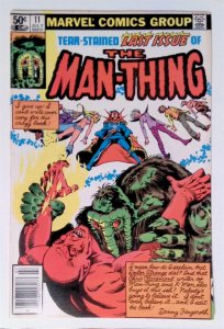 Man-Thing (2nd Series) #11 (July 1981, Marvel) 7.0 FN/VF