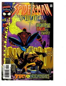 2 Spider-Man Unlimited 2nd Series Marvel Comic Books # 4 5 Wolverine X-Men BH38