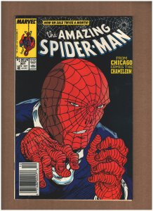 Amazing Spider-man #307 Newsstand Marvel Comics 1988 McFarlane CHAMELEON VF+ 8.5
