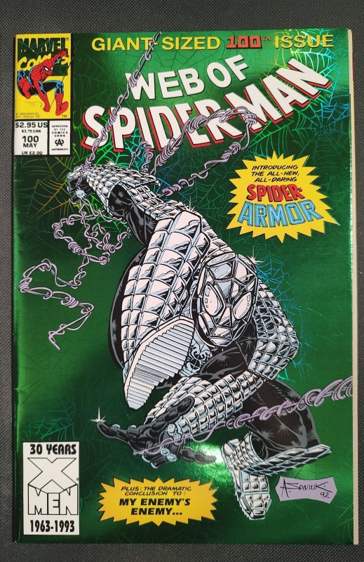 Web of Spider-Man #100 Direct Edition (1993)