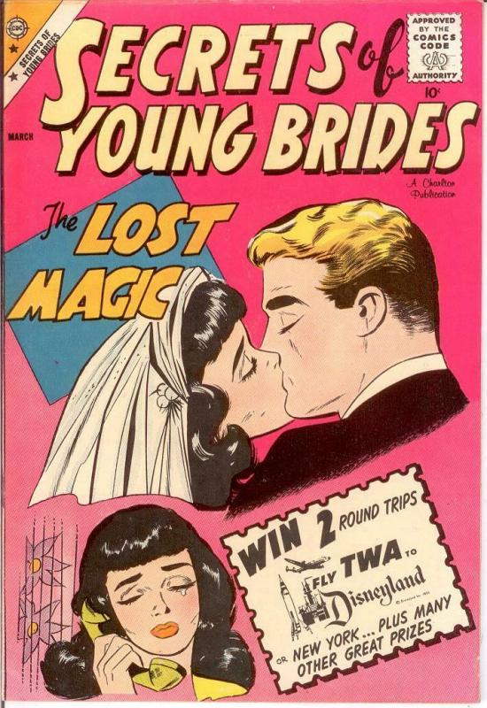 SECRETS OF YOUNG BRIDES (1957-1964 CH) 18 F+ COMICS BOOK