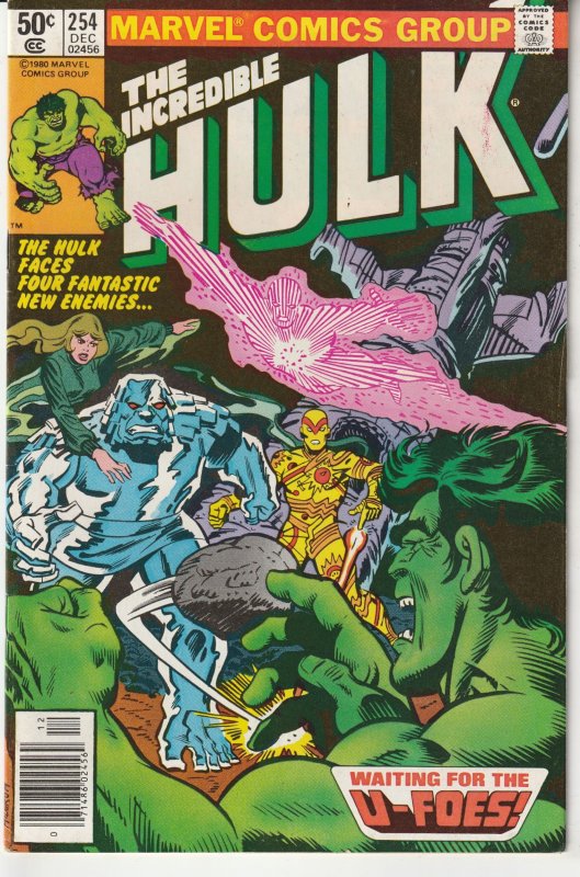 The Incredible Hulk #254 (1980)  1st appearance of the UFoes