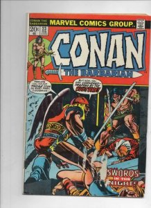 CONAN the BARBARIAN #23, VG Barry Smith, Howard, 1970 1973, Red Sonja 