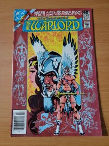 The Warlord #50 Newsstand Variant ~ VERY FINE - NEAR MINT NM ~ 1981 DC Comics