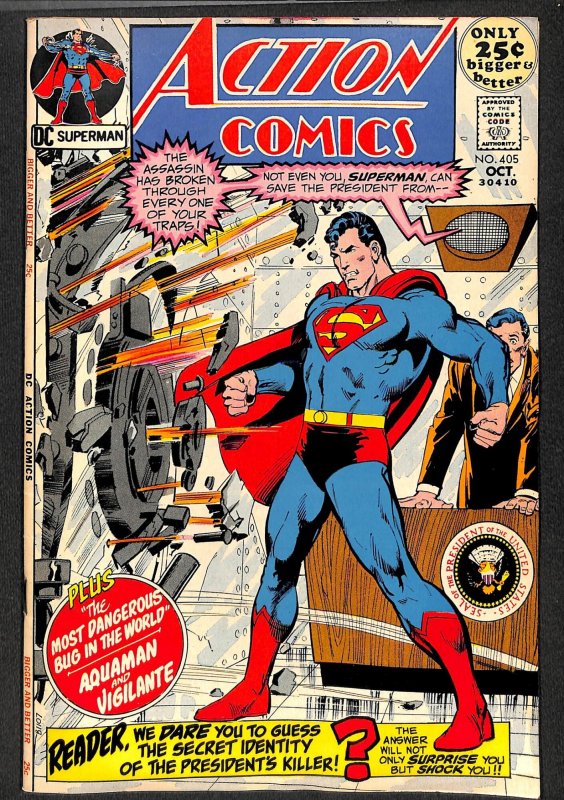 Action Comics #405 FN+ 6.5 DC Superman