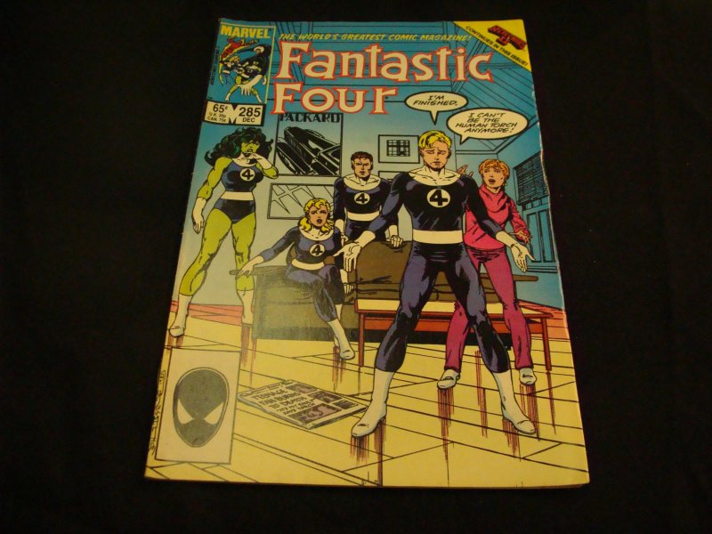 Fantastic Four #285 (1985) JW321