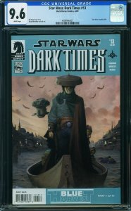 Star Wars: Dark Times #13 (2009) CGC 9.6 NM+