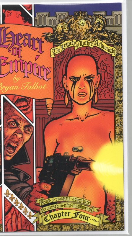 HEART OF EMPIRE 1-9 DARK HORSE COMIC SET COMPLETE LUTHER BRYAN TALBOT