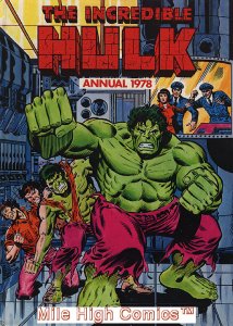 HULK U.K. ANNUAL HC (1981 Series) #1978 Fine