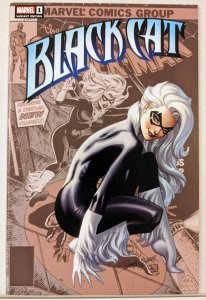 BLACK CAT # 1  (2019) NM J. SCOTT CAMPBELL GOLDEN APPLE COMICS VARIANT