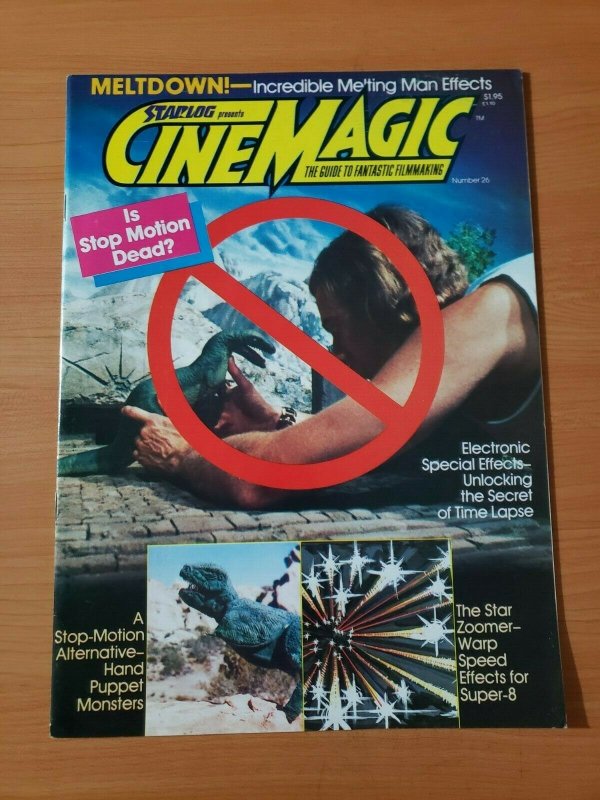 Starlog Presents CineMAGIC Magazine #26 ~ NEAR MINT NM ~ June 1984