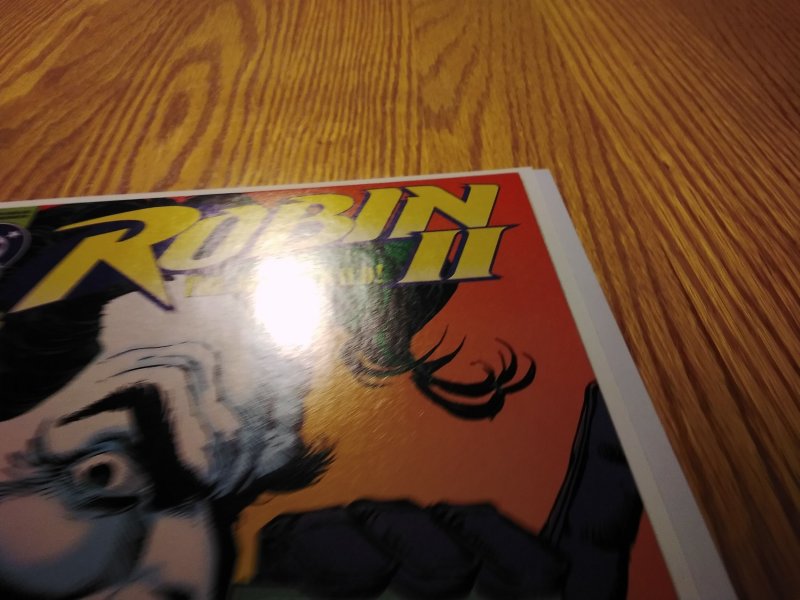 Robin II: The Joker's Wild! #1 Joker Close-Up Cover (1991)