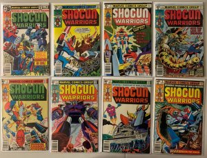 Shogun Warriors lot #2-17 Newsstand Marvel (avg 6.0 FN) 14 diff (1979 to 1980)