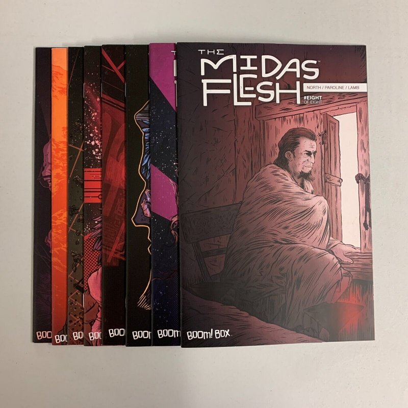 Midas Flesh #1-8 Set (Boom! Box 2013) 1 2 3 4 5 6 7 8 Ryan North (8.5+) 