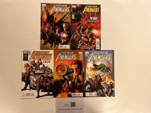 5 The New Avengers Marvel Comic Books # 8 9 10 11 12 Spiderman Thor 33 JS35