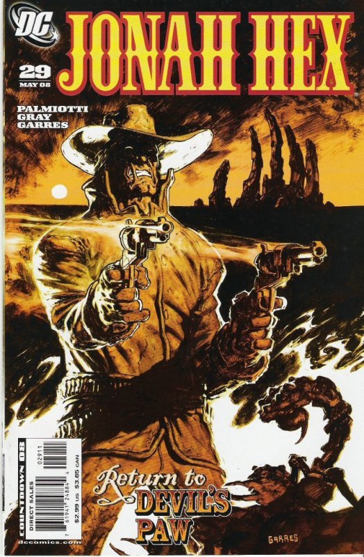 Jonah Hex #29 (2008)  NM to NM/M  original owner