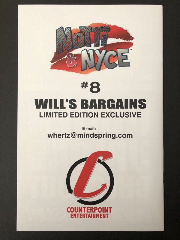 Counterpoint Notti & Nyce 8 Monte Moore Easter Exclusive Variant 35/50 - NM+