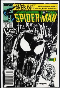 Web of Spider-Man #33 (1987) Spider-Man