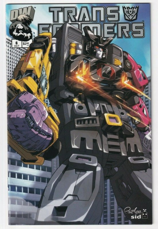 Transformers #6 October 2002 Dream Wave Hasbro