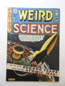 Weird Science #5 (1951) VG Condition moisture stain, rust bottom staple