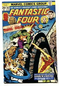 FANTASTIC FOUR #167 Marvel 1976 Hulk FN/VF