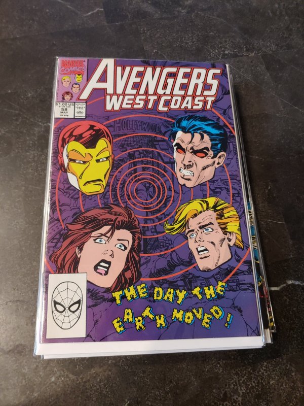 Avengers West Coast #58 (1990)