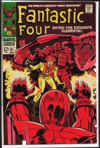 Fantastic Four #81 (1968) Fantastic Four