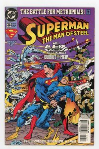 Superman: The Man of Steel #34 Louise Simonson FN+