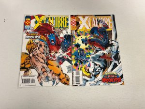 4 X-Calibre Marvel Comics books #1 2 3 4 28 JW32