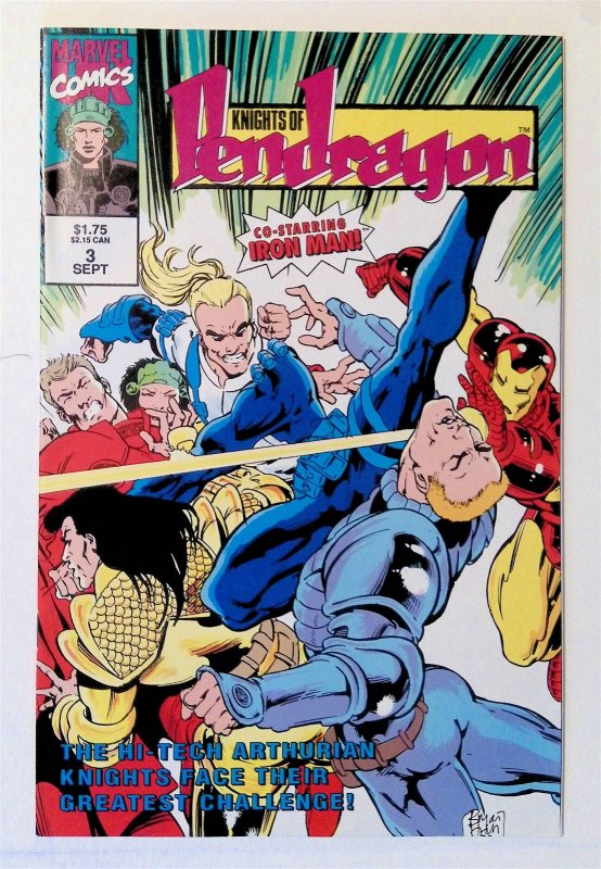 Knights of Pendragon (2nd Series) #3 (Sept 1992, Marvel UK) 7.0 FN/VF