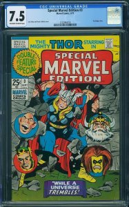 Special Marvel Edition #3 (1971) CGC 7.5 VF-