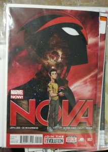 NOVA  # 2  VOL 5 2013 MARVEL NOW +  SAM ALEXANDER+GUARDIANS ROCKET